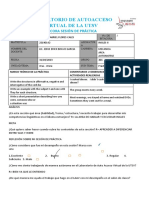 Laboratorio de Autoacceso Virtual de La Utsv: Bitácora Sesión de Práctica