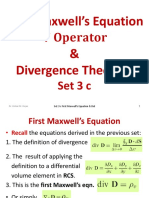 3 C ZH EM I Div Del Maxwells First Eqn