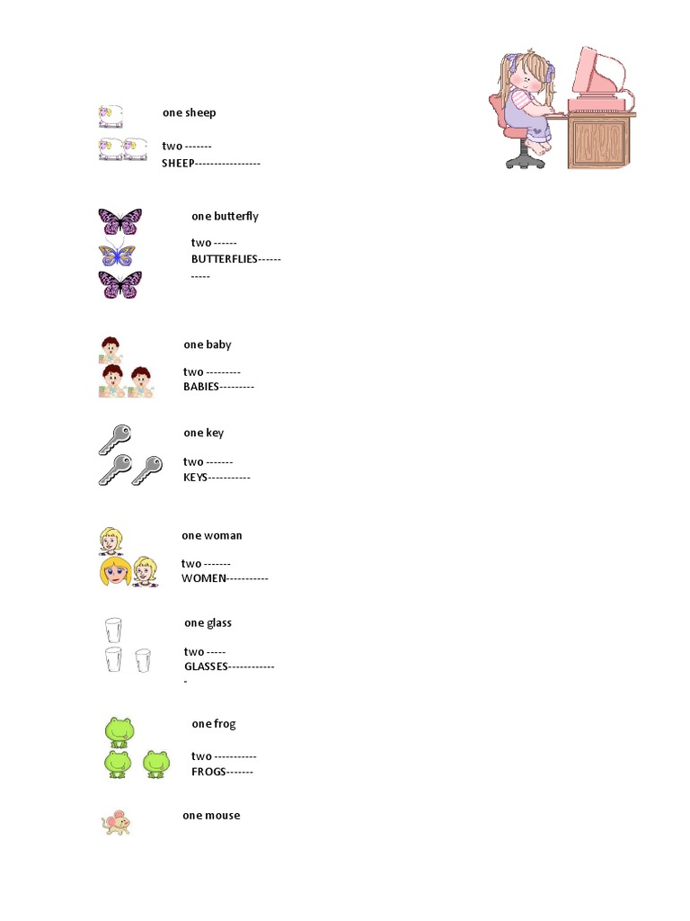 Plurals Practice | PDF