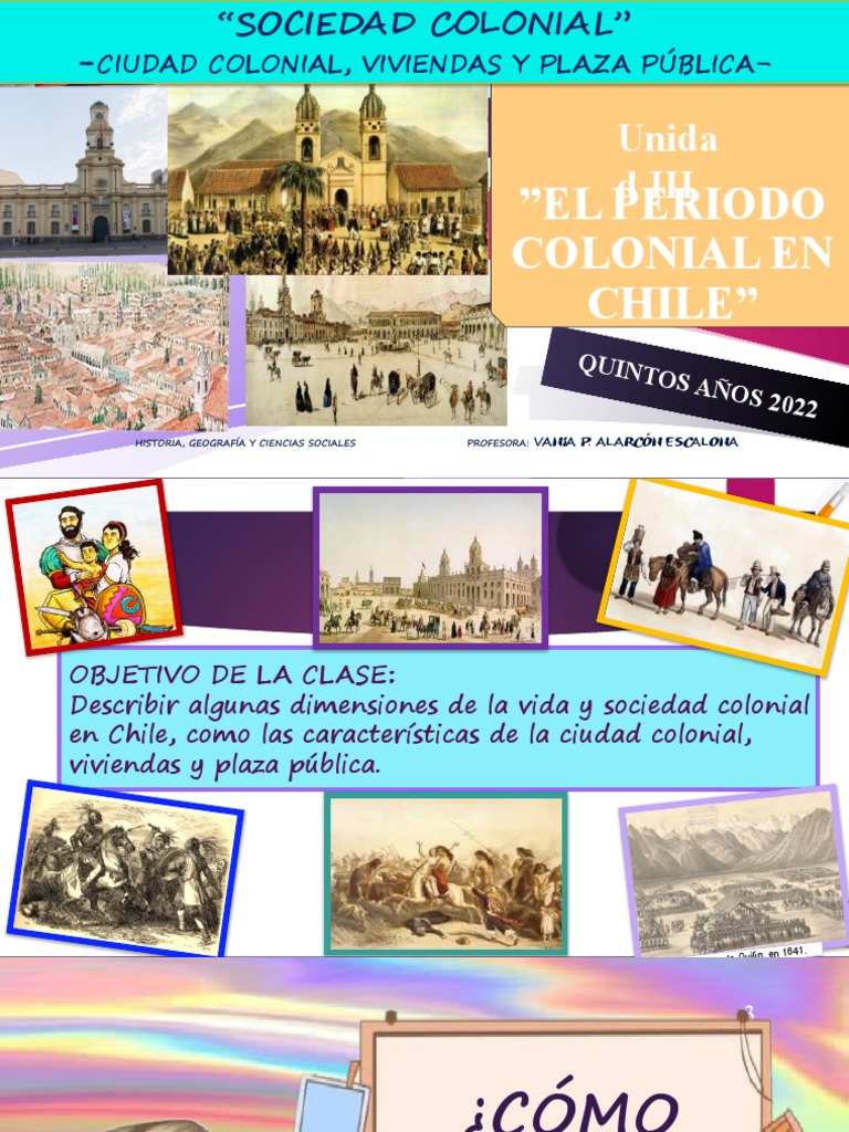 Sociedad Colonial Ciudad Colonial Vivienda Plaza Pública | PDF ...