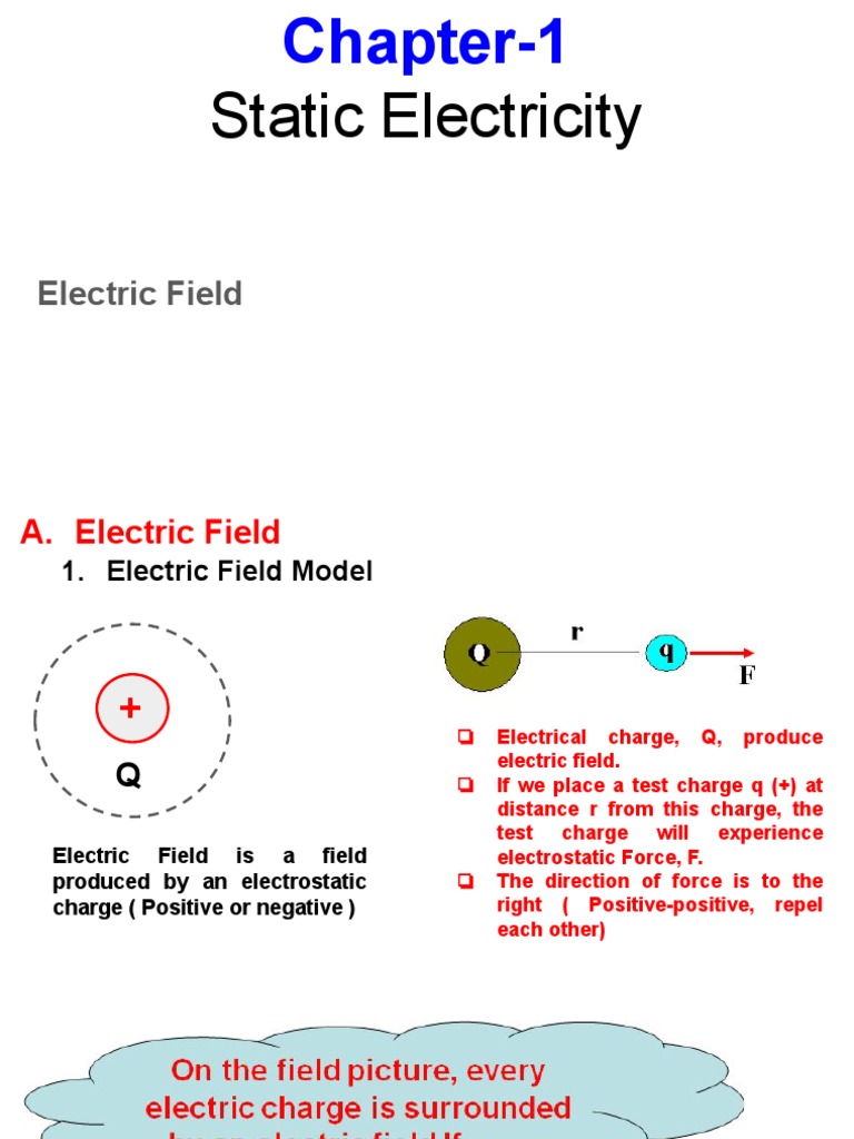 Electric Field E | PDF | Electric Field | Electric Charge