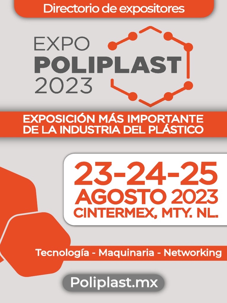 Directorio de Expositores Poliplast 2023 PDF