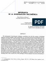 Nuria Cortada (2002) Import An CIA Investigacion Psicometrica