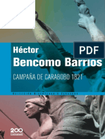 (Colección Bicentenario Carabobo 80) Bencomo Barrios, Héctor - Campaña de Carabobo 1821