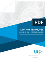 Uic Solutions Techniques Pour Le Rail Operationnel