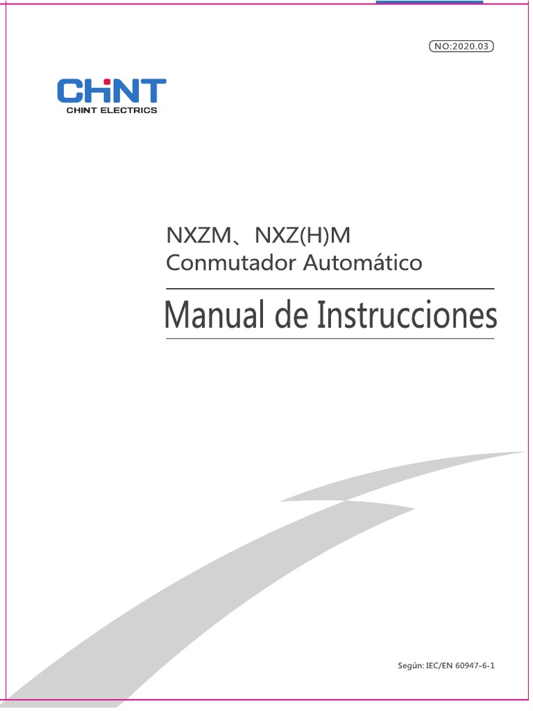 NXZM Manual Esp | PDF