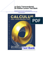 Calculus Early Transcendental Functions 6th Edition Larson Test Bank
