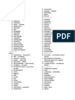 Gramática y Vocabulario Inglés 1 Trimestre