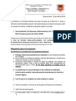 " Llama A: Requisitos para La Inscripción