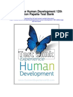 Experience Human Development 12th Edition Papalia Test Bank