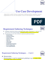 9-Module-4 (Requirement Gathering Techniques, Business Requirements For Use Case Development, Assets) - 02-03-2023