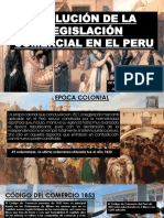 Evolución de La Legislación Comercial en El Peru