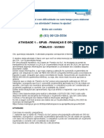 Atividade 1 - Gpub - Finanças e Orçamento Público - 53/2023