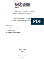 Garantias Constitucionales en El Peru