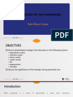 Physiology of Puerperium Bob