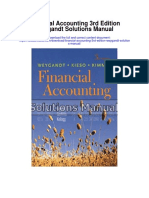 Financial Accounting 3rd Edition Weygandt Solutions Manual