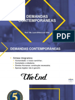 Demandas Contemporaneas - Encerramento