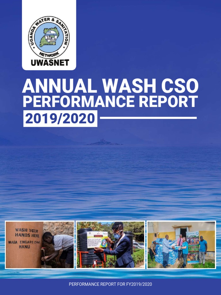 Uganda WASH CSO Performance Report 2019/20 | PDF | Wash | Sanitation