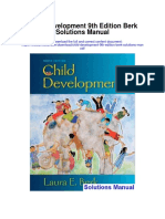 Child Development 9th Edition Berk Solutions Manual