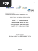 PORTFÓLIO DA ESCOLA - PROGESTÃO