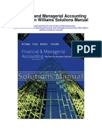 Financial and Managerial Accounting 16th Edition Williams Solutions Manual