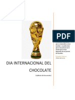 Día Internacional Del Chocolate