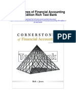 Cornerstones of Financial Accounting 4th Edition Rich Test Bank