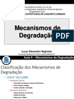 Patologia - Aula - 5 - Mecanismos de Degradação - Quimicos