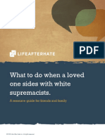 What To Do When A Loved One Sides With White Supremacists