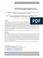 Vista de Educación Ambiental para La Disminución Del Uso de Agroquímicos en La Comunidad Balsa en Medio (Ecuador)