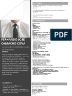 CV Fernando Jos É Camacho Cova