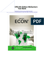 Econ Macro 6th Edition Mceachern Test Bank