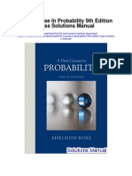 First Course in Probability 9th Edition Ross Solutions Manual