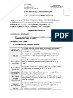 Trabajo Autónomo 2 Duración 5 Horas