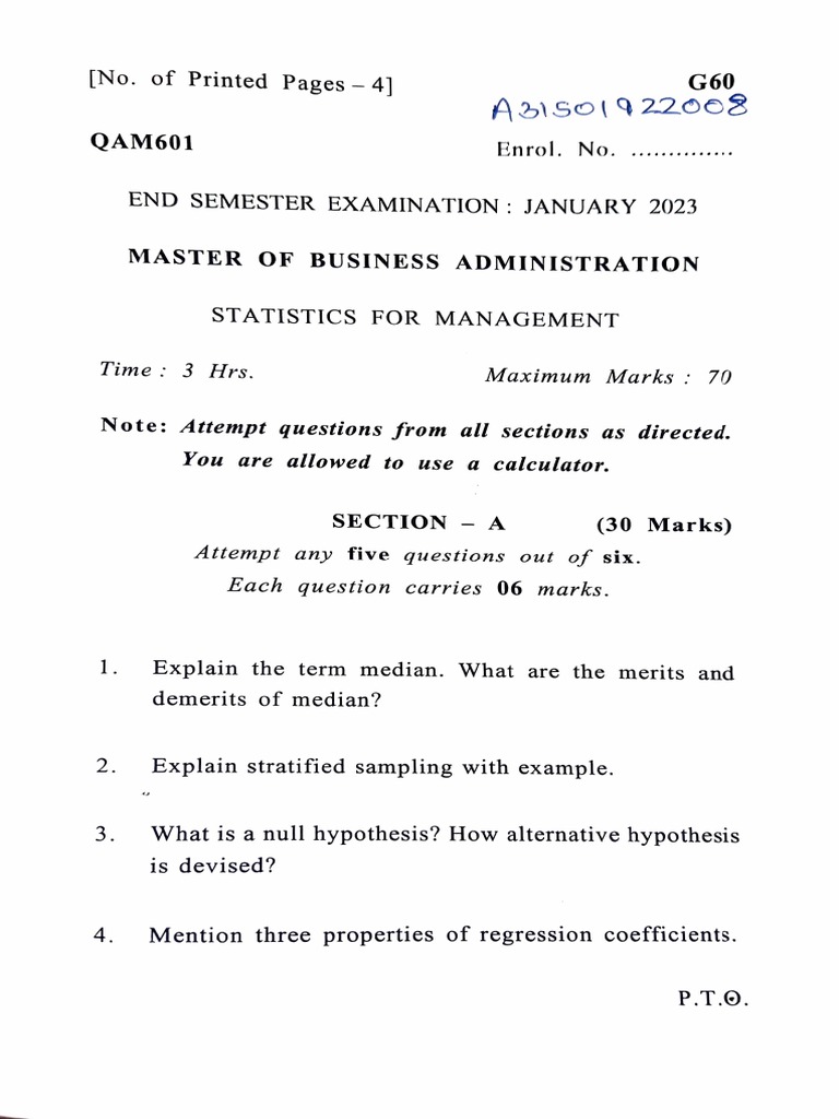 Statistics 1 Pdf Statistics Regression Analysis