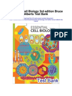 Essential Cell Biology 3rd Edition Bruce Alberts Test Bank