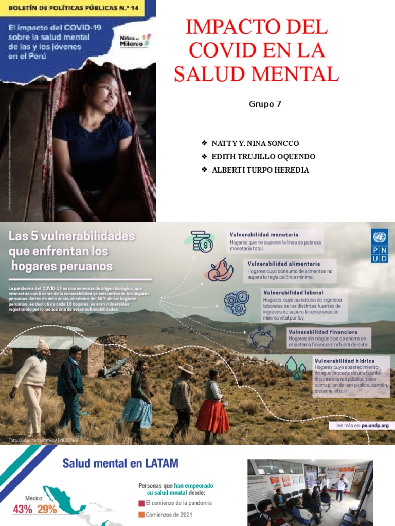 Impacto Del Covid en La Salud Mental | PDF | Comportamiento | Sicología
