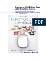 Electronic Commerce 11th Edition Gary Schneider Solutions Manual