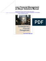 Contemporary Financial Management 10th Edition Moyer Solutions Manual