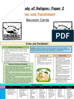 Revision Cards - Theme E-Crime and Punishment