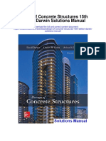 Design of Concrete Structures 15th Edition Darwin Solutions Manual