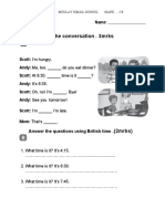 Grade 5 Test 3 GRP A