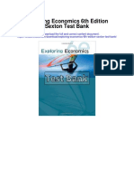Exploring Economics 6th Edition Sexton Test Bank