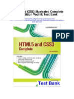 Html5 and Css3 Illustrated Complete 2nd Edition Vodnik Test Bank