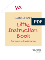 Call Center Little Instruction Book
