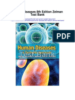 Human Diseases 8th Edition Zelman Test Bank