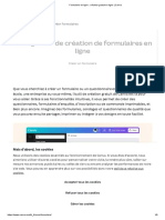 Formulaire en Ligne - Créateur Gratuit en Ligne - Canva