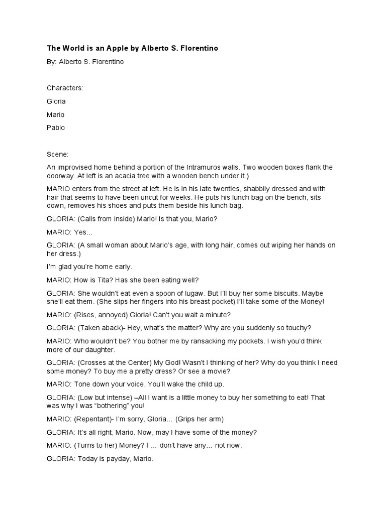 the-world-is-an-apple-script-pdf