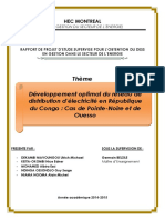 DESS CONGO Developpement Rapport