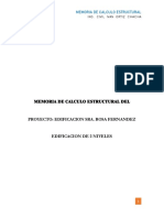 Memoria de Calculo Estructural Fernandez